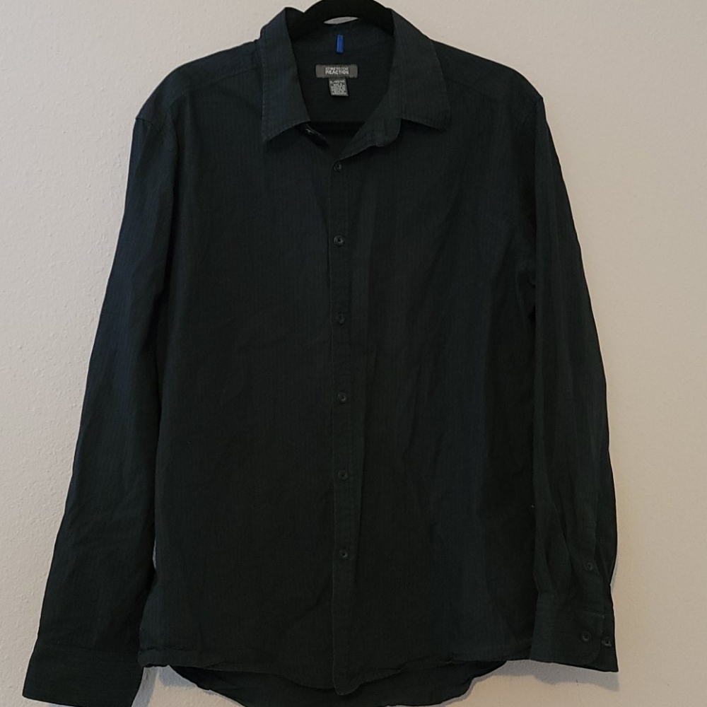 Black Men's Button Down